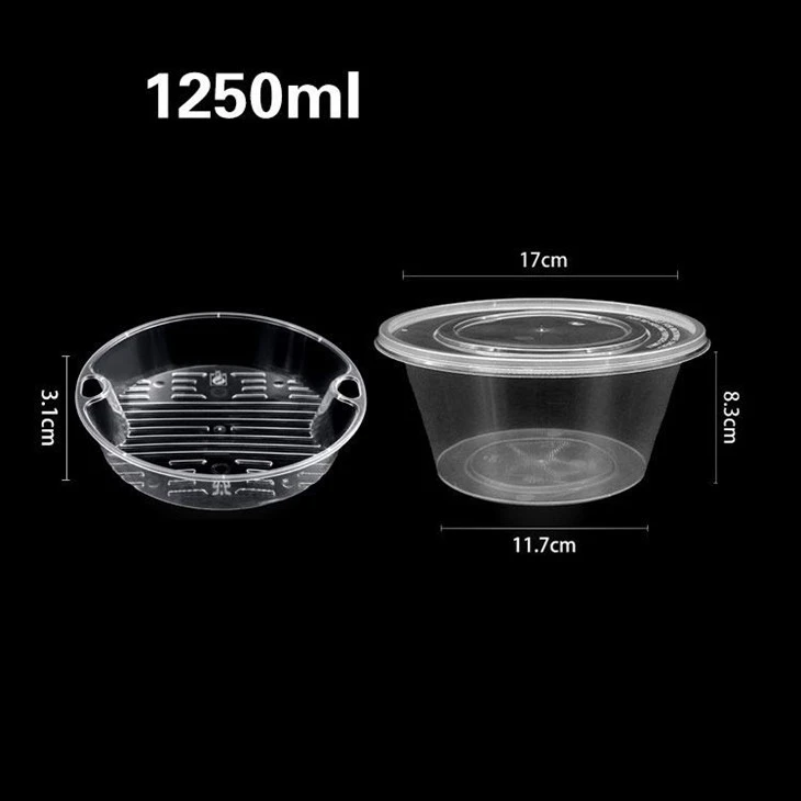 Disposable Plastic Bowl With Inner Tray factory
