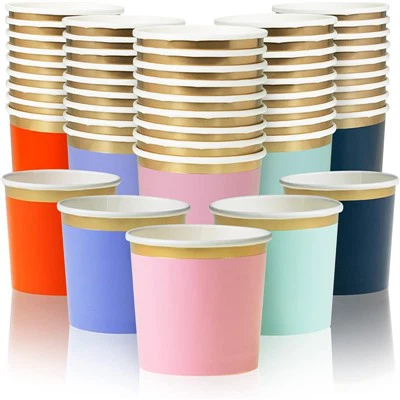 Cești de hârtie pentru înghețată de 6 oz